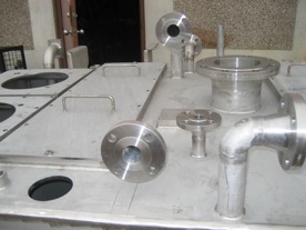 Stainless steel tank fab