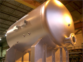 Stainless steel tank fabrication